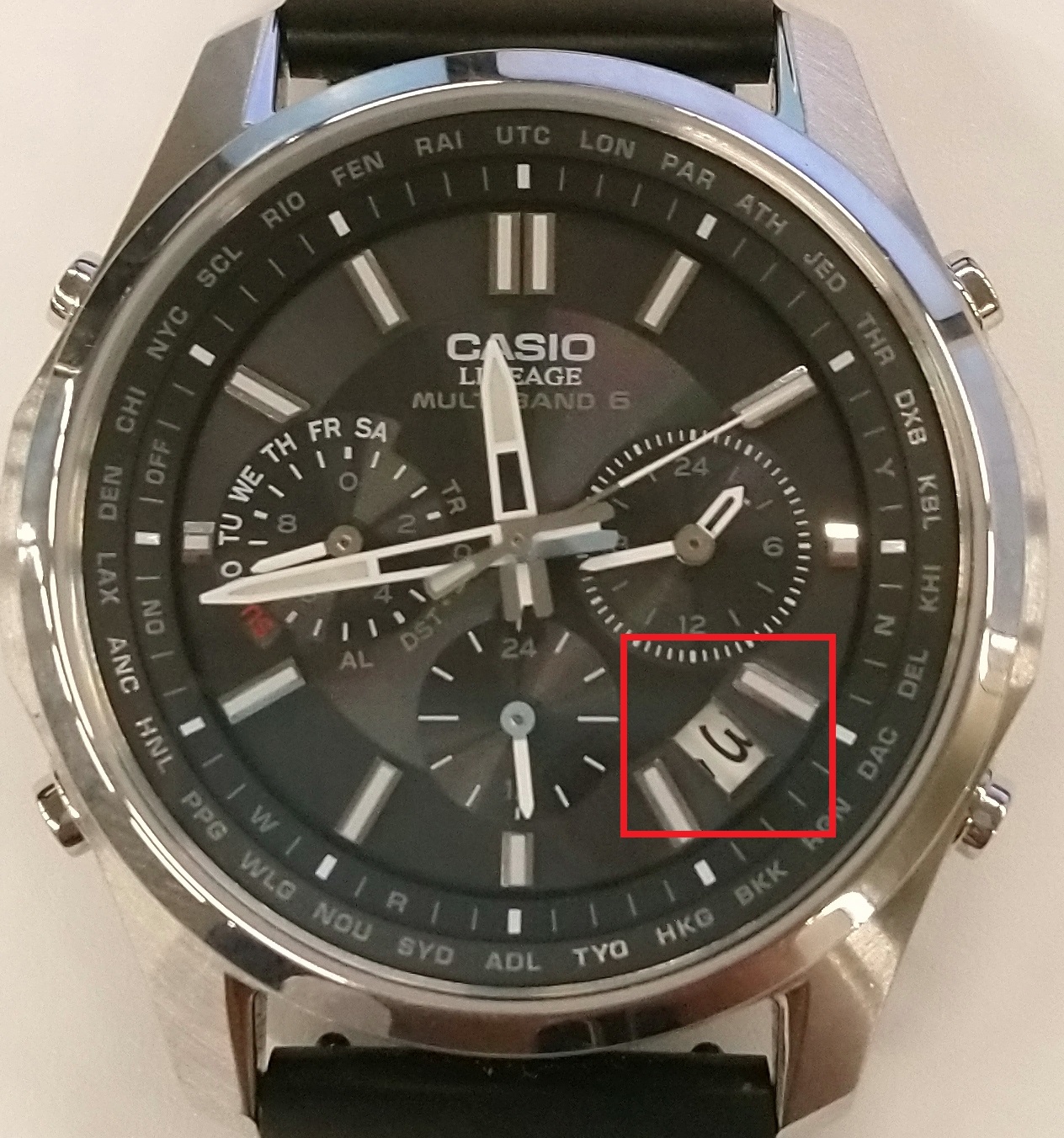Casioの腕時計の針 日付 の位置がずれた Crow S Eye