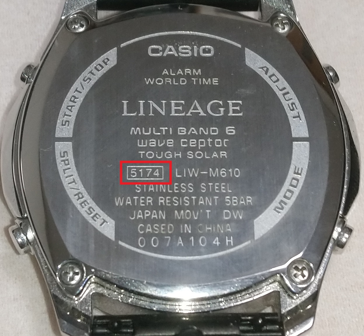Casioの腕時計の針 日付 の位置がずれた Crow S Eye